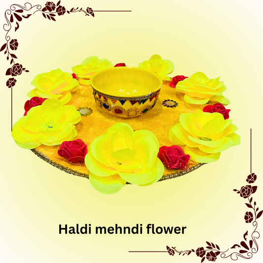 Haldi Mehndi Flower Item No: (2910)