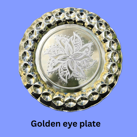 Golden Eye Plate Item No: (276)