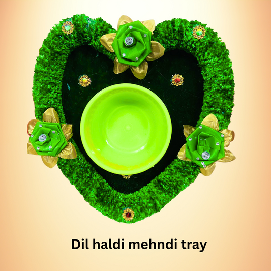 Dil Haldi Mehndi Tray Item No: (298)