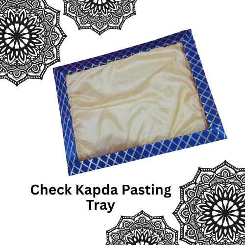Check Kapda Pasting Tray (Item No:-3-29)