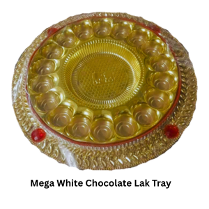 Mega White Chocolate Lak Tray (Item No :- 2432)