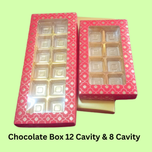 Chocolate Box 12 Cavity & 8 Cavity (Item No:-256)