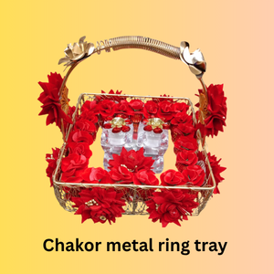 Chakor Metal Ring Tray