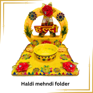 Haldi Mehndi Folder Item No: (2914)
