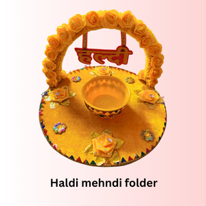 Haldi Mehndi Folder Item No: (299)