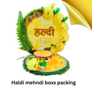 Haldi Mehndi Boxs Packing Item No: (2921)