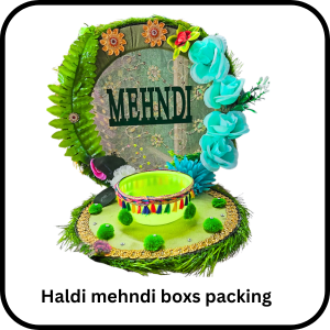 Haldi Mehndi Boxs Packing Item No: (2922)