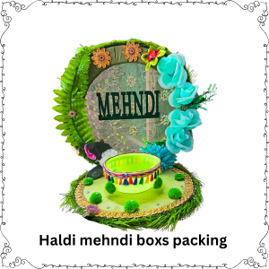 Haldi Mehndi Boxs Packing