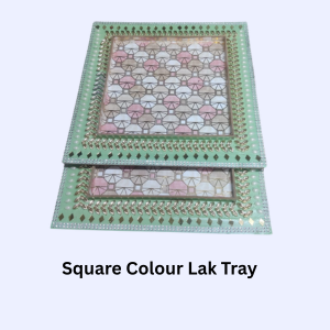 2.25 Inch Chakor Border Lak Tray (Item No:-2327)