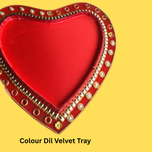 Colour Dil Velvet Tray (Item No:-(2310)
