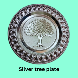 Silver Tree Plate