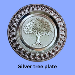 Silver Tree Plate