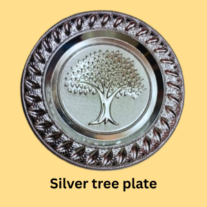 Silver Tree Plate