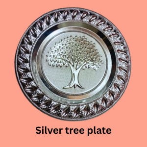 Silver Tree Plate Item No: (275)