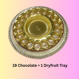 19 Chocolate +1 Dryfruit Tray