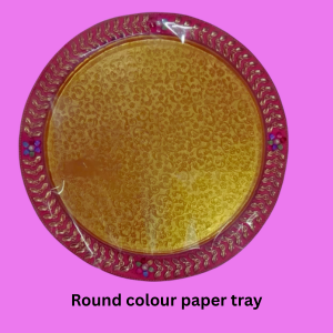 Round Colour Paper Tray (Item No:-3-16)