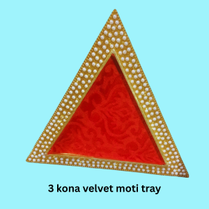 3 Kona Moti Velvet Tray (Item No:-3-22)