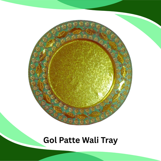 Gol Patta Wali Tray (Item No:-2320)