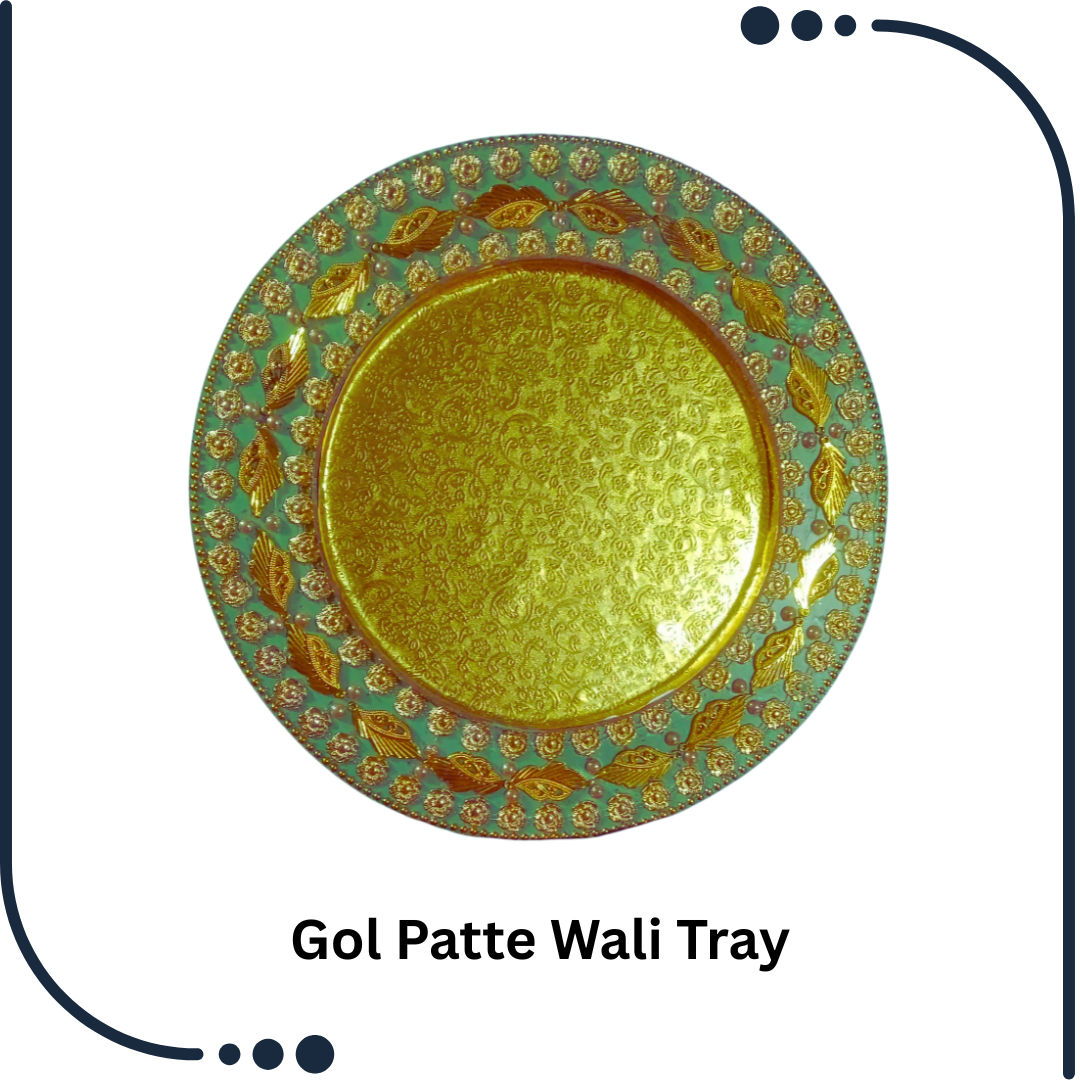 Gol Patta Wali Tray (Item No:-3-20)