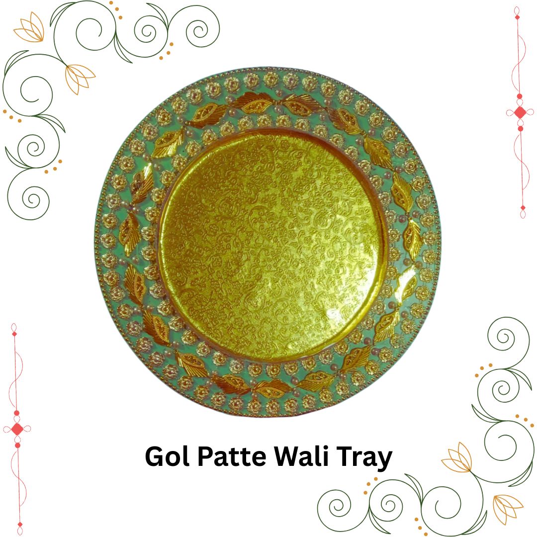 Gol Patta Wali Tray (Item No:-3-20)