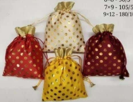 Polka Dot Potli