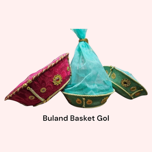 Buland Baskets Gol / Buland Gol Tokri (Item No:-2216)