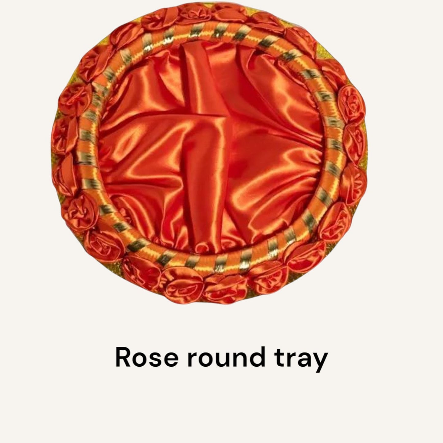 Gulab Tray Gol / Round (Item No:-3-18)