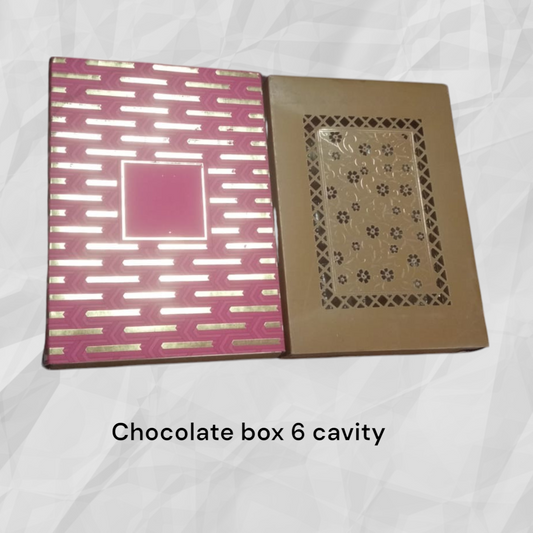 Chocolate Box 6 Cavity (Item No:- 254)