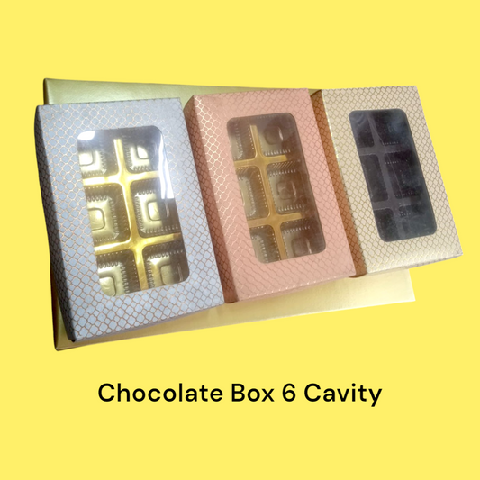 Chocolate Box 6 Cavity Item No:-251)
