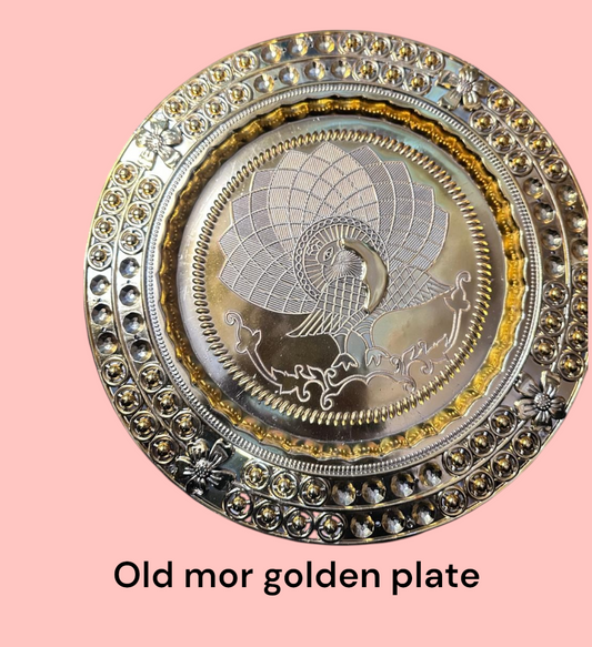 Old Mor Golden Plate Item No: (271)