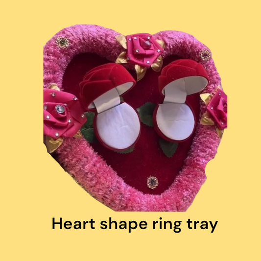 Heart Shape Ring Tray (Item No:-2810)