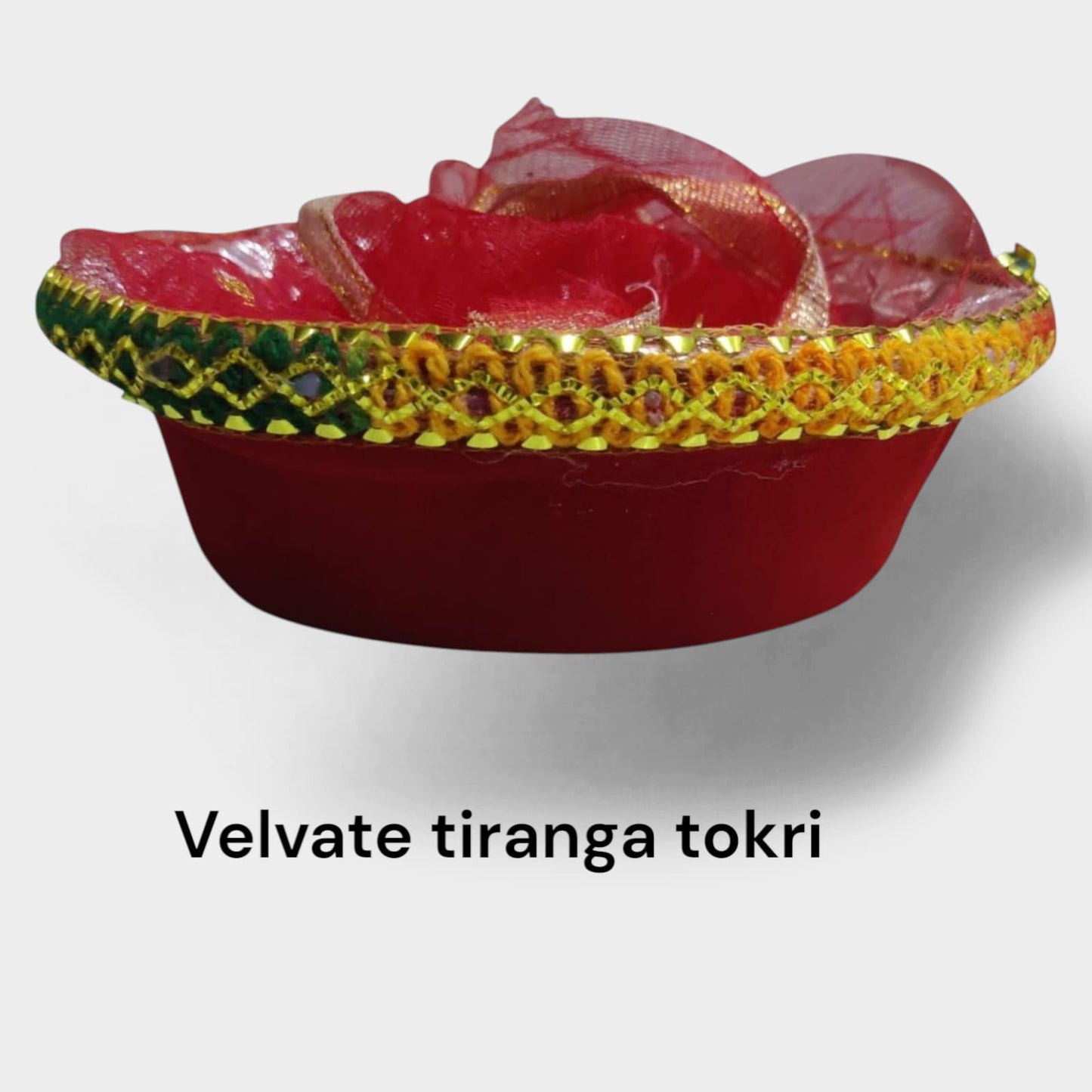 Bindi Chunri Tokri / Velvet Tiranga Tokri