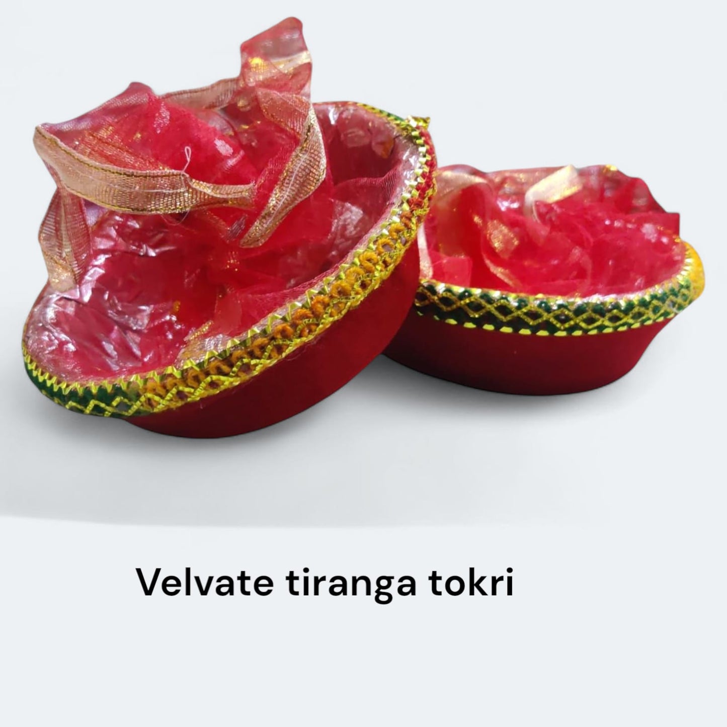 Bindi Chunri Tokri / Velvet Tiranga Tokri