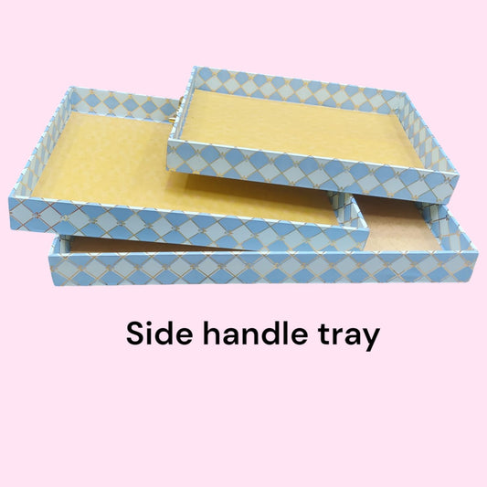 Coloured Premium Side Handle Tray (Item No:-2340)