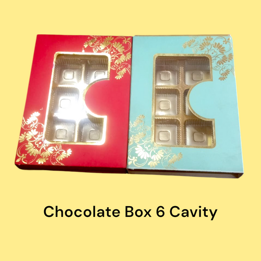 Chocolate Box 6 Cavity (Item No:-252)