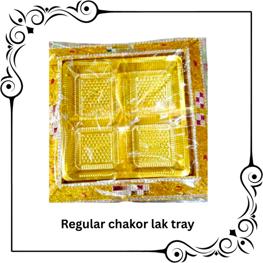 Regular Chakor Lak Tray (Item No:- 2425)