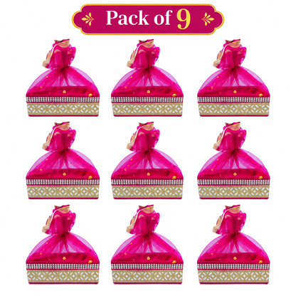 Chain MDF Basket - Pack of 9