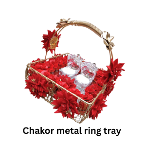 Chakor Metal Ring Tray