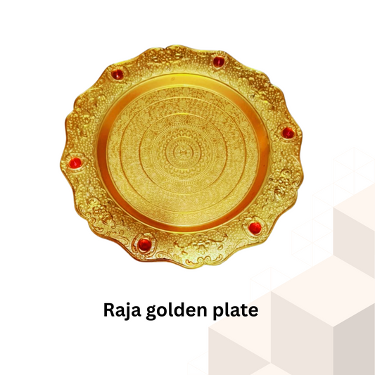 Raja Golden Plate