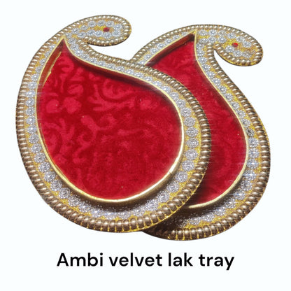 Velvet Ambi Lak Tray ( Item No:-3-21)
