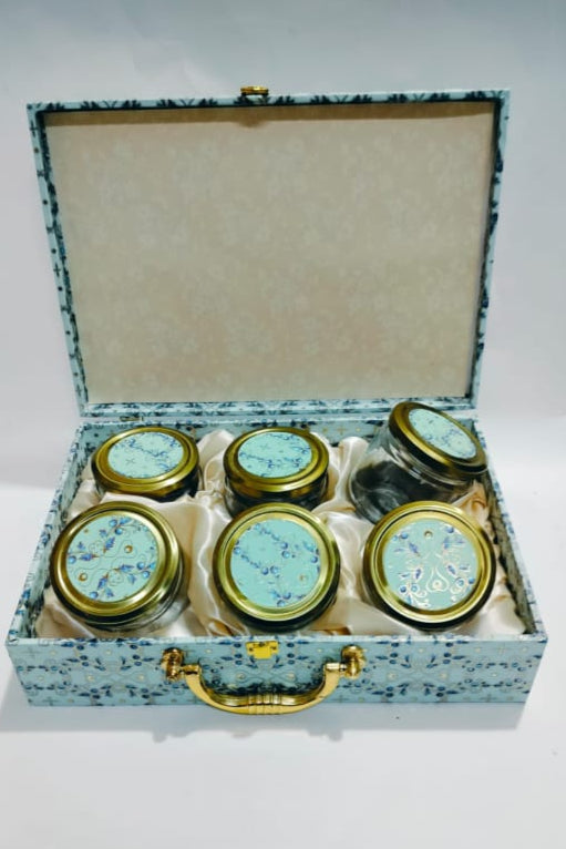 6 jar boxes
