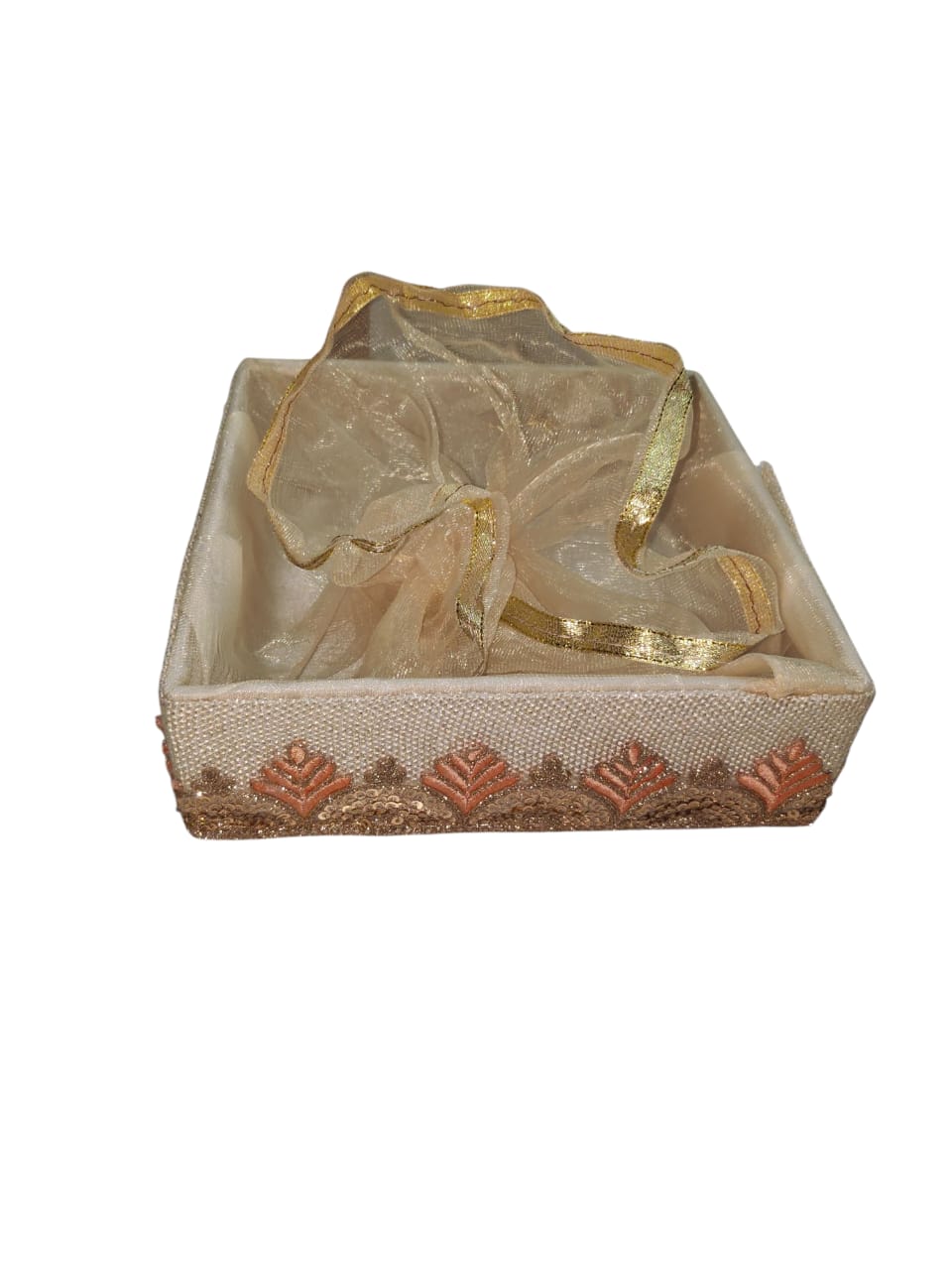 Orange Peach MDF/ White Jute MDF / Taj Mahal MDF