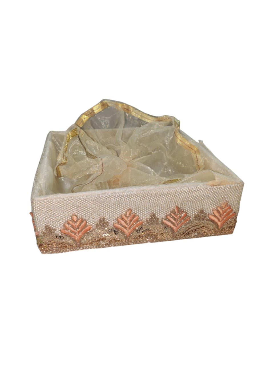 Orange Peach MDF/ White Jute MDF / Taj Mahal MDF