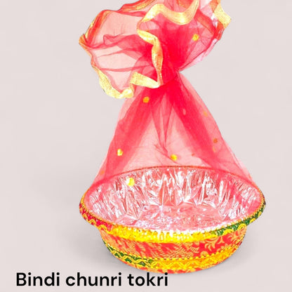 Bindi Chunri Tokri / Velvet Tiranga Tokri