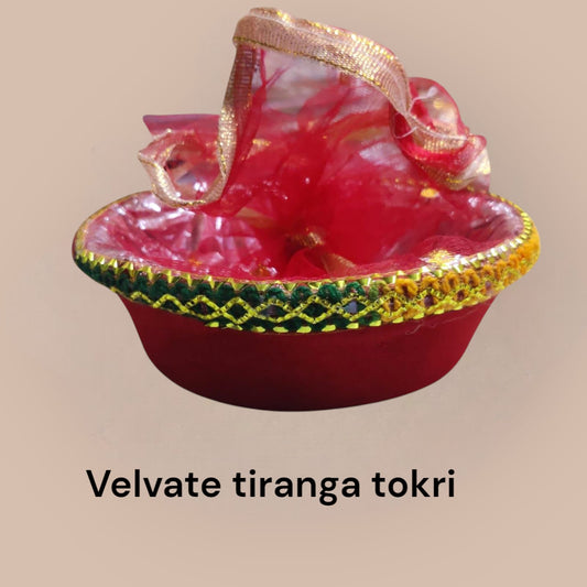 Bindi Chunri Tokri / Velvet Tiranga Tokri